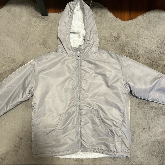 FABLETICS Reversable White Polar Fleece Jacket Woman Size S - Picture 7 of 7